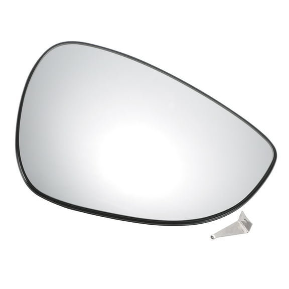 Right Passenger Side Convex Rearview Mirror Glass Replacement Heated Fit for Ford Fiesta 2008-2017
