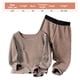 thumbnail image 2 of Pijamas para niños pequeños Pijamas de algodón cálido para niñas y niños, 2 of 5