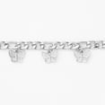 thumbnail image 2 of Claire's Bracelet Argenté Breloques Papillon, 2 of 2