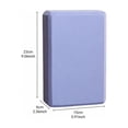 thumbnail image 2 of AuroraX High Density Yoga Brick Yoga Block for Exercise 7 oz Non Slip Foam Lightweight Yoga Brick for Stretching Blue, 2 of 5