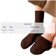 thumbnail image 3 of SYMOID Mens Fuzzy Crew Socks Fleece Lined Thermal Warm Winter Socks for Cold Weather, 3 of 5