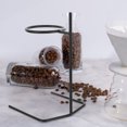 thumbnail image 4 of UPGRATOR 2Ud Soporte De Metal Para Café Soporte De Para Uso En Casa Color Negro, 4 of 8