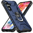 thumbnail image 5 of for Samsung Galaxy A16 5G/4G Case, with Magnetic Car Mount Function, Military Grade Shockproof Non-Slip Case Built-in 360° Rotate Ring Stand for Galaxy A16 5G/4G - Darkblue, 5 of 9