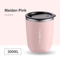 thumbnail image 2 of LongDay 10oz Stainless Steel Tumbler, Insulated Coffee Tumbler Cup with Lid, Insulated Water Bottle Double Walled Travel Coffee Mug for Hot & Cold Drinks, 2 of 11