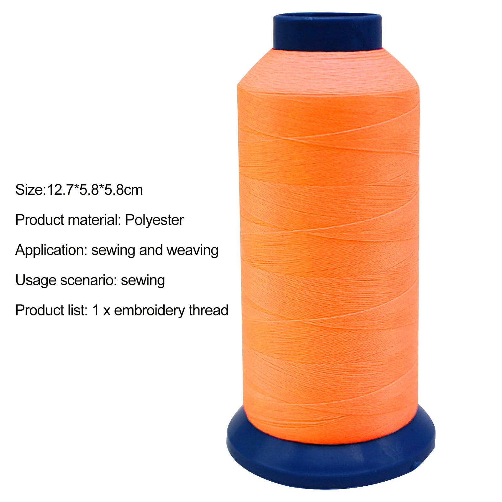 Useful DIY Sewing Machine Knitting 1000 Yards Spool Polyester Glow In The  Dark Embroidery Thread Luminous Sewing Thread