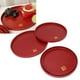 thumbnail image 1 of Bandeja de Servicio de 4 Piezas Bandeja de Dulces de Frutas de Madera Redonda Roja de Estilo Chino para la Decoración de la Boda del Hogar ANGGREK  Otros, 1 of 8
