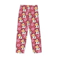 thumbnail image 3 of Lsque Cow And Flower Print Men's Pajama Pants, Lounge Pant - Comfortable Home Wear,Elastic Waistband, Stylish Design-XX-Large, 3 of 9