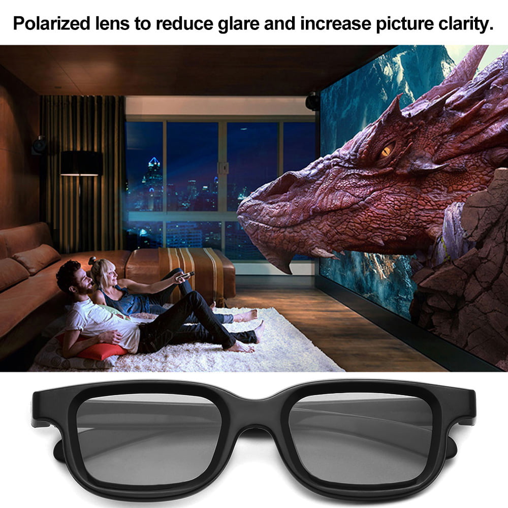 3d glasses for TV or cinema 3D polarized passive glasses 