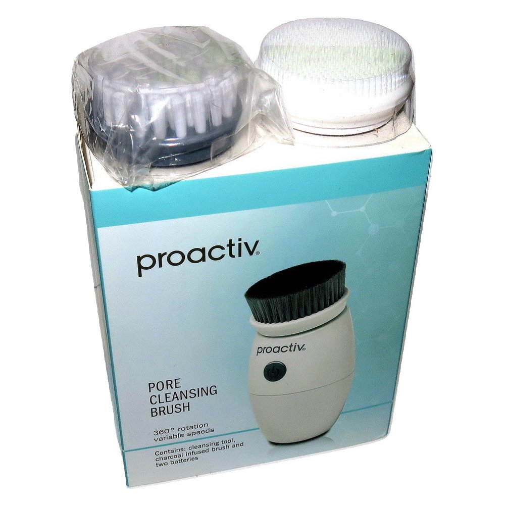 Proactiv Pore Cleansing Brush CHARCOAL Infused + Silicone & Soft