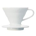 thumbnail image 1 of Hario V60 Ceramic Coffee Dripper, Size 01, White, 1 of 3