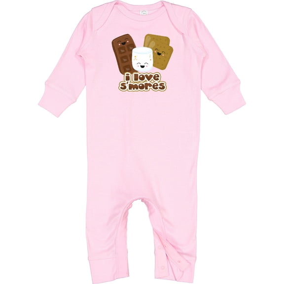 Inktastic I Love S'mores Baby Romper Coveralls