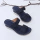 thumbnail image 4 of Zapatillas de cuña para mujer de fondo plano con tacón alto y flores informales retro de verano Wmkox8yii hj789, 4 of 9