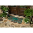thumbnail image 6 of Mohawk Home Ornamental Entry Mat Retro Tiles Mat Scatter, 2'x4', Teal & Tan, 6 of 6