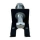 thumbnail image 1 of Soporte para barra de pesas, colgador para rack de potencia para barra de curl con orificio de 18 mm para fitness Negro, 1 of 9