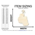 thumbnail image 2 of Unfinished Wood Boxing Glove Shape | DIY Craft Cutout | up to 46" DIY 36" / 1/4", 2 of 3