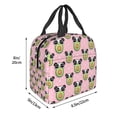 thumbnail image 3 of Sikiie Panda Avocado Lunch Bag for Women & Men Adult Insulated Lunch Box, Food Lunch Containers Lunch Tote Bags for Work, Travel, Outdoor, 3 of 8