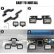 thumbnail image 5 of Soporte para barra de luces todoterreno para camionetas pick-up - soporte para gancho de remolque para focos y luces LED - Instalación sencilla, 5 of 5
