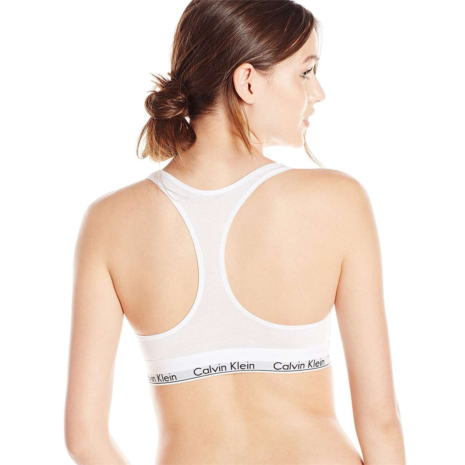 Calvin Klein NYMPH'S THIGH Modern Cotton Lightly Lined Bralette, US Large