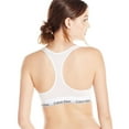 thumbnail image 4 of Calvin Klein Women's Modern Cotton Bralette, White, Medium, 4 of 4