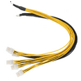 thumbnail image 3 of 16Pack 6Pin Connector Server Power Supply Cable PCIe Express for Antminer S9 S9I Z9 for P3 P5 Support Miner PSU Cable, 3 of 8