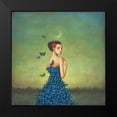thumbnail image 2 of Huynh, Duy 20x20 Black Modern Framed Museum Art Print Titled - Metamorphosis in Blue, 2 of 5