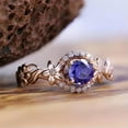 thumbnail image 2 of EOEMY Rose Gold Plated Ring Wedding Bride Ring Men Women Jewelry Gift Sz 6-10-6, 2 of 4