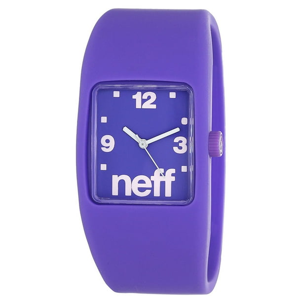 Neff Adult Purple Bandit Watch with Interchangable Face Small