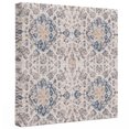 thumbnail image 2 of Ships Next Day Canvas Wall Art 16"x16", Vintage Blue Boho Wood Framed Canvas Print Painting, Mexican Flowers Southwestern Ethnic Ready to Hang Picture Wall Decor for Home Bedroom Kitchen Office, 2 of 9