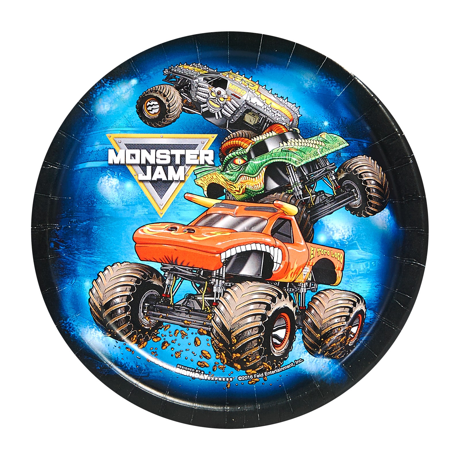 Monster Jam 7" Dessert Plates (24)