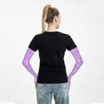 thumbnail image 6 of Yiaed Lilac Glittering Print Arm Sleeves,Cooling UV Sun Protection Sports Compression for Men/Women, 6 of 6