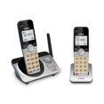 thumbnail image 2 of Remis à Neuf (Excellent) - VTech Téléphone Sans Fil à Portée Étendue 2 Combinés DECT 6.0 avec Répondeur, CS5229-2 (Argent/noir), 2 of 2