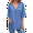 Royal Blue, variant on Linen Cotton T-Shirt Women'S Double Button Front Open Casual Top Royal Blue XXXL