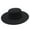 Black, variant on BAODANN Sun Hats Outdoor Leisure Large Brim Design Stylish Sun Hat Every Season Women's Fedora Hats for Summer Womens Beach Fedora Hat Woman Beach Bags Top Hat Running Hat Large Visors for Women Mens