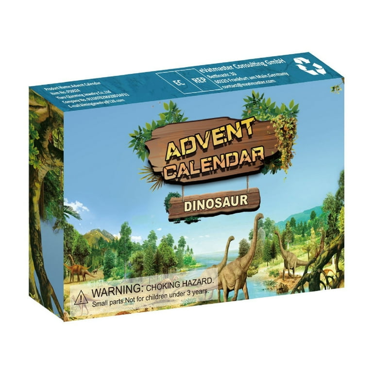 ANOTION Dinosaur Advent Calendar For Kids, New Year Gifts, New