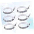 thumbnail image 4 of 6pcs Rings Measurement Tool Ring Finger Size Finger Sizer The White Ring Gauge Measuring Instrument, 4 of 5