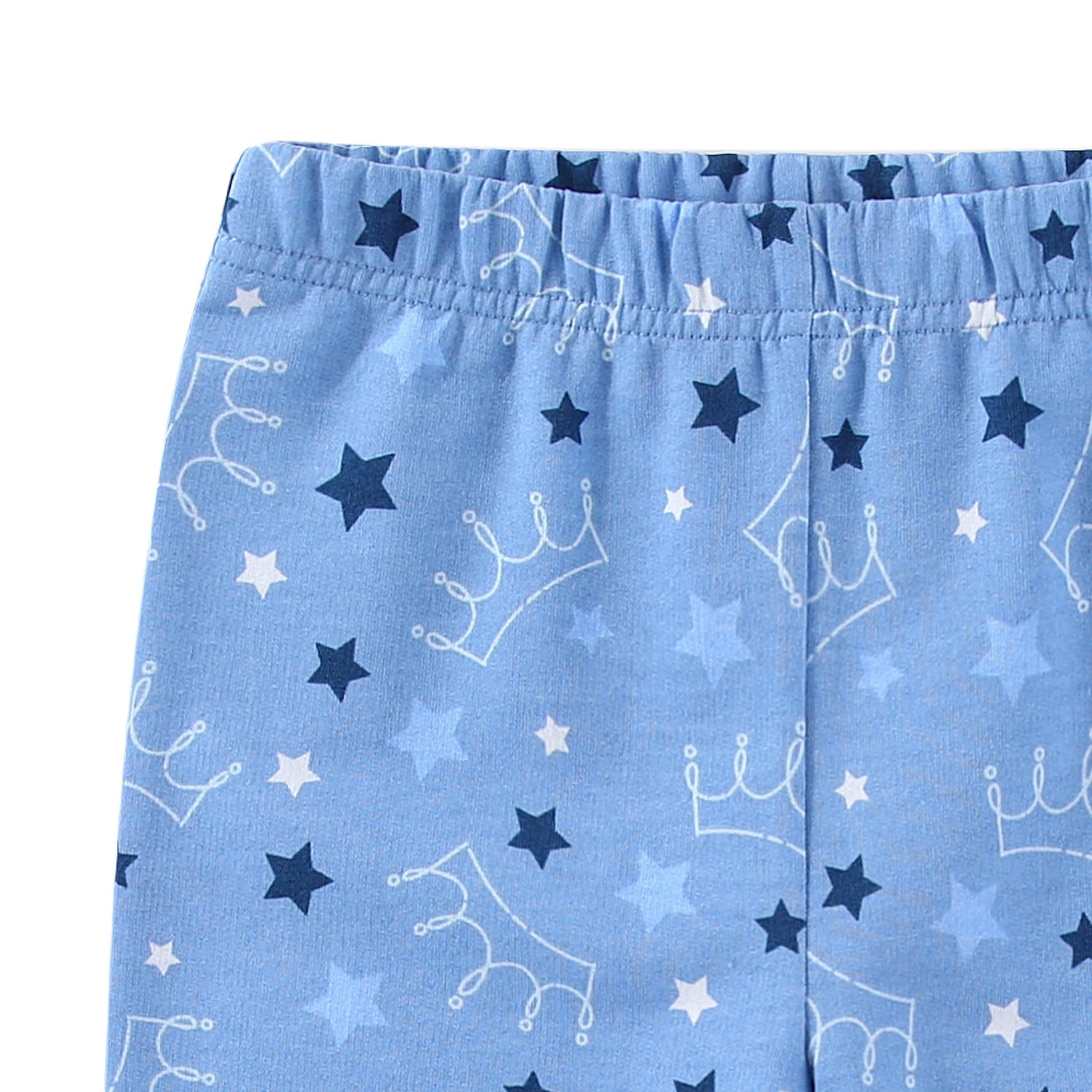 Disney Princess Cinderella Long Sleeve Shirt and French Terry Pants (Girls), 2 Piece Set, Sizes 2T-6X