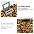 thumbnail image 5 of Daiia Zebra Luggage Cover, Thickened Washable Travel Luggage Covers, Elastic Unique Baggage Covers for 18-20 inch Luggage-Small, 5 of 9