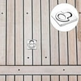 thumbnail image 1 of CRAFTHROU 1Pack Stainless Steel Slam Latches for Deck Hatch Door Locking Function Square Design, 1 of 8