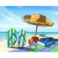 thumbnail image 2 of Westmoreland, Scott 14x12 Gold Ornate Wood Framed with Double Matting Museum Art Print Titled - Stranded, 2 of 4