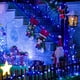 thumbnail image 5 of Cadena de luces JMEXSUSS de 28 m, 250 LED azules, 8 modos, resistente al agua, 5 of 9