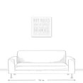 thumbnail image 3 of Creative Products Boy Rules Gray 24x24 Canvas Wall Art, 3 of 5