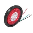 thumbnail image 4 of Luz Trasera Redonda De 12-24V, 16LED, Color De Luz Roja Y Blanca, Señal De Giro Brillante Para Camiones De Remolque, RV, 4 of 8