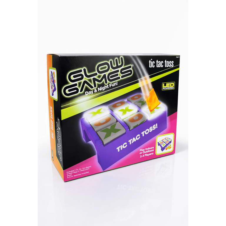 Glow Games Tic Tac Toss, Glowing Bean Bag Game photo 2