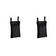 thumbnail image 4 of QualitChoice Scooter Front Hanging Bag Carrying Storage Phone Pocket Oxford Cloth Pack Motorcycle Organizer Riding Accessory Black 2Set, 4 of 6