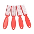 thumbnail image 1 of 4 cepillos para uñas limpiadores de uñas, herramientas de limpieza de uñas, cepillo de manicura con mango de plástico, cepillos de pedicura, rojo, 1 of 8