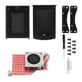 thumbnail image 2 of [Carcasa + Radiador Cobre Puro] Adecuado para Raspberry Pi Carcasa Aleación Aluminio Quinta Generación Raspberry Pi 5 Carcasa Protectora Metal Disipador Calor Malla Doble Cara Radiador Activo (D), 2 of 9