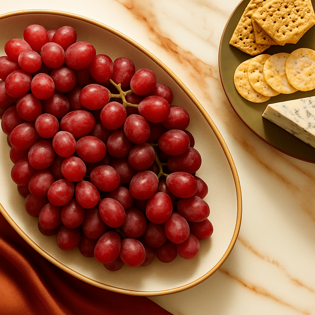 Fresh Red Seedless Grapes, Bag (2.25 lbs/Bag Est.)