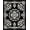 Black,  Pattern 8, variant on ODIKA 6'x9' Machine Washable Non-Slip Area Rug, Colorful Mermaid Dreamscape Design High Traffic Rug, Blue, 30594