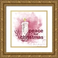 thumbnail image 1 of Murdock, Ramona 12x12 Gold Ornate Wood Framed with Double Matting Museum Art Print Titled - Peace for Christmas, 1 of 4