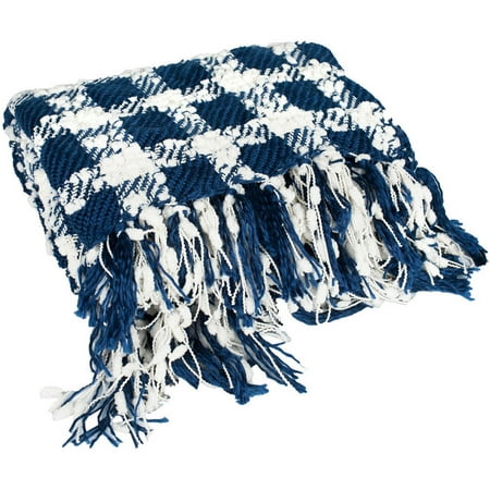 Elegant Check Pattern Knit 50